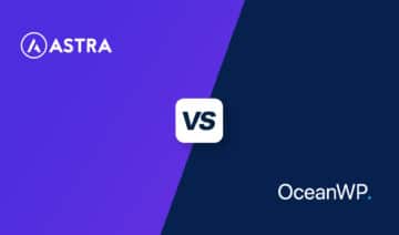 Astra vs OceanWP, featured image