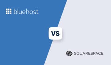 Bluehost vs Squarespace