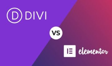 Divi vs Elementor, featured image