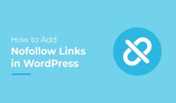 How to add nofollow links in WordPress, featured image
