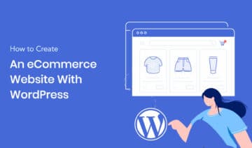 How to Create an eCommerce Website With WordPress, featured image