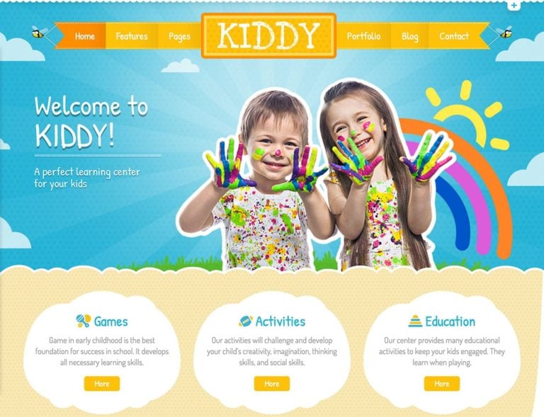 Kiddy-WordPress-theme
