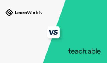 Learnworlds vs Teachable, featured image