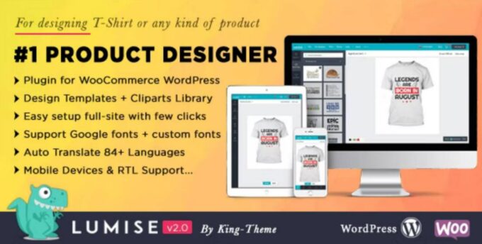 Lumise - Product Designer for WooCommerce