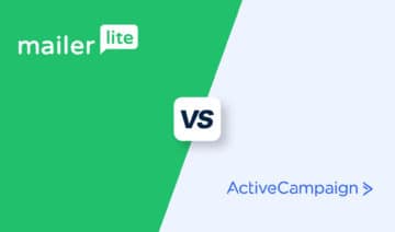 MailerLite vs ActiveCampaign, featured image