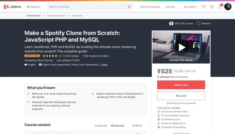 Make a Spotify Clone with PHP