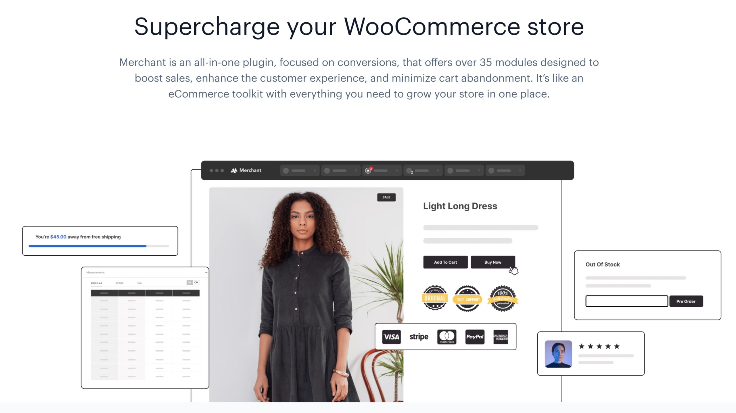 The Merchant plugin for WooCommerce stores