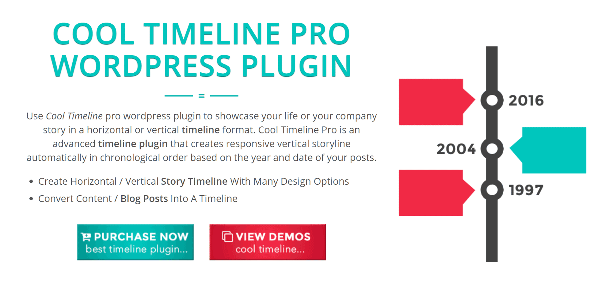 Cool Timeline Pro Plugin